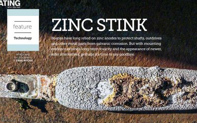 Martyr Anodes featured in the September issue of the Boating New Zealand magazine