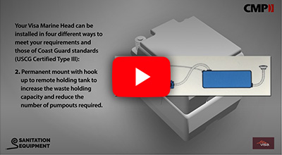 CMP Brand Product Video: Visa MSD Pump - Sanitation Equipment Portable Toilet